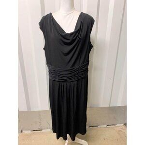 Studio Business Casual Black Dress Womens Plus Size 18W